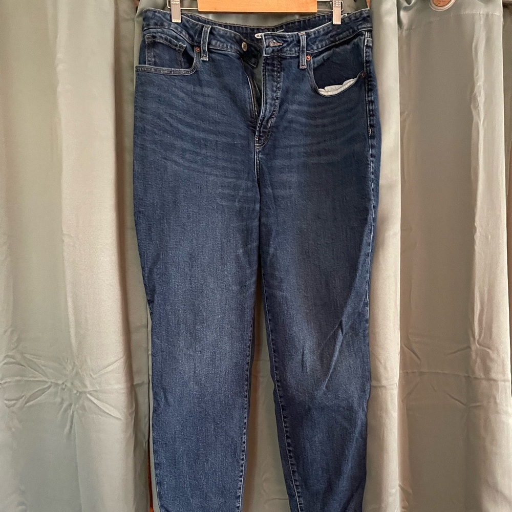 Old Navy high rise OG Straight jeans 16 TALL